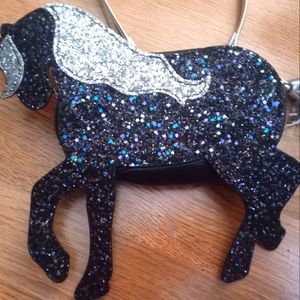 Glittery UNICORN Crossbody purse